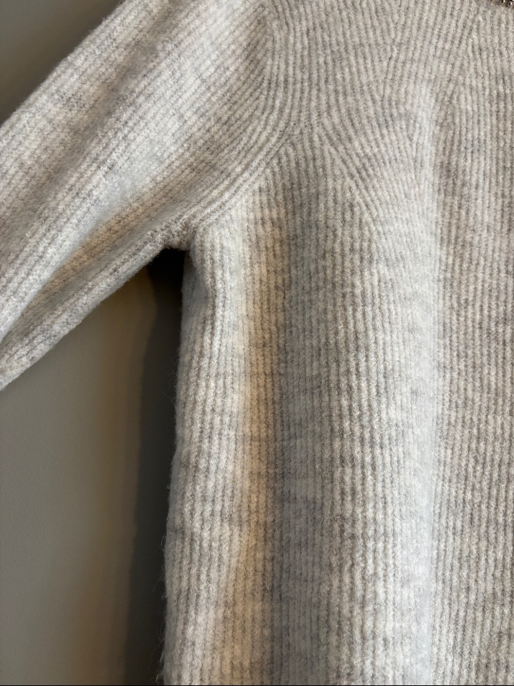 Sweater with Metallic Beaded Trim - Picture 3 of 4